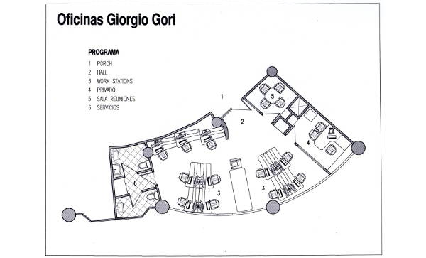 proyecto arquitectura Oficinas - Oficina Giorgio Gori 10